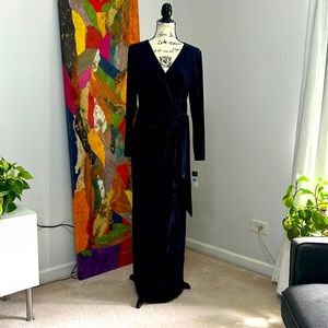 Ralph Lauren evening dress. Navy. Size 10